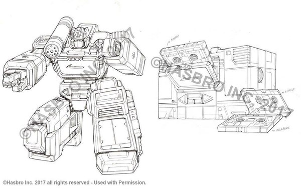 Titans Return Trypticon, Combiner Wars Bruticus, And Platinum Series Lineart Samples  (4 of 6)